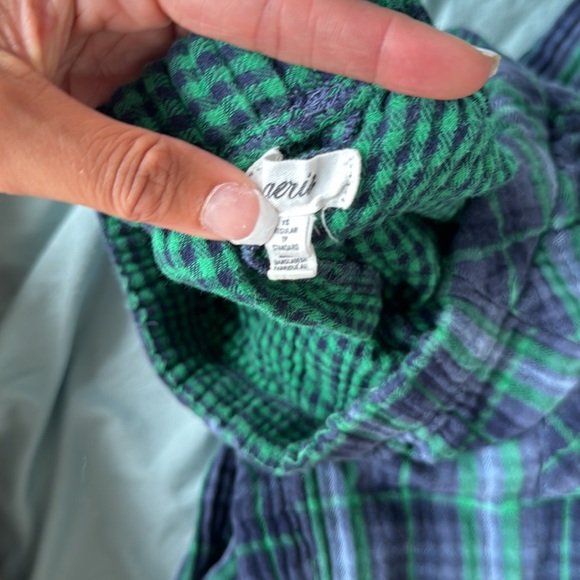 🌙 Aerie Pajama Pants (XS) – Cozy in Green & Blue! 💙💚 - Picture 3 of 3